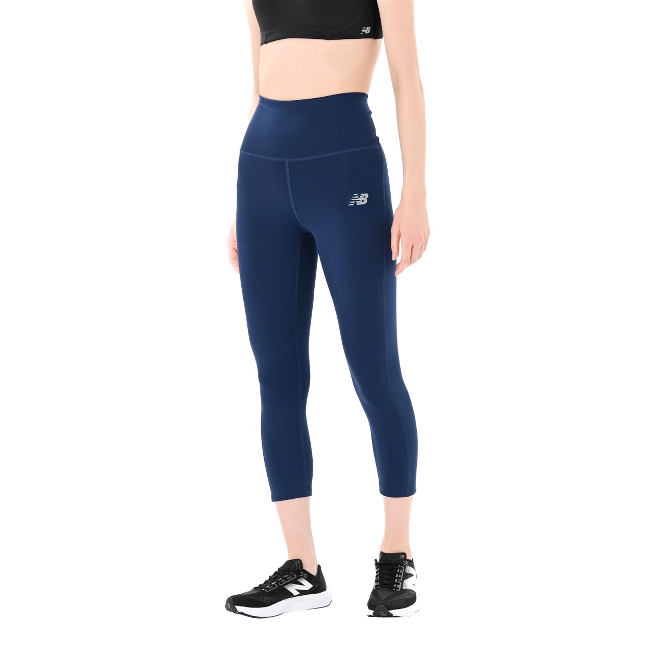 

Спортивные леггинсы с высокой посадкой, 21 дюйм NNY [New Balance] Женские (WP51201) (NB ВМС)