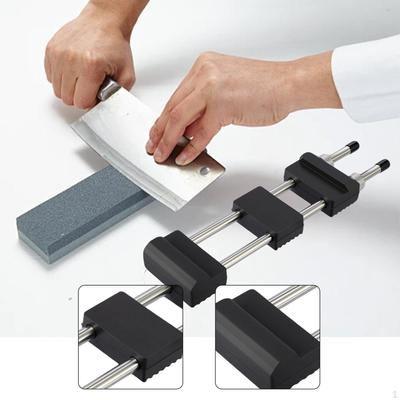 Adjustable Sharpening Stone Holder, Whetstone Holder Kitchen Gadget, Shelf Rubber Base Stand for