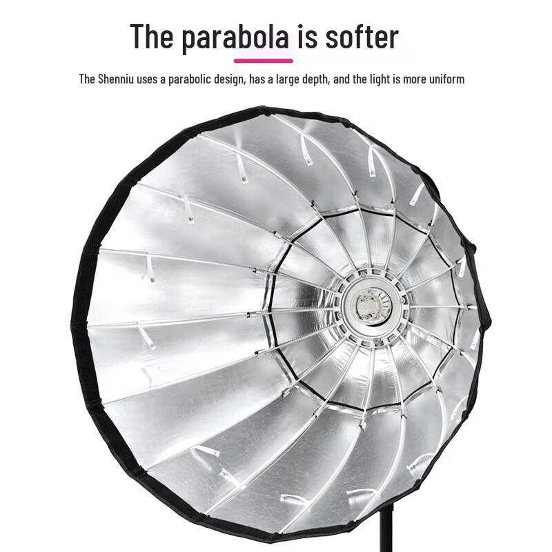 Godox P90H Deep Parabolic Softbox with Grid