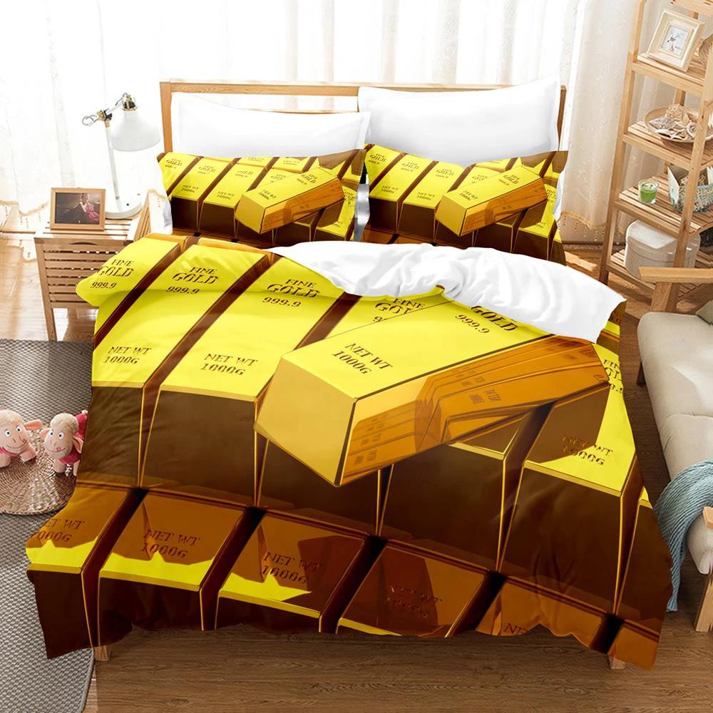 

3D Print Single Duvet Cover Set for Boys Single Double Queen King Size Bedding Set Bedroom Decor Quilt Cover Pillowcase EU single(135x200cm)