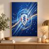 Chelsea FC Diamond Painting Kit 5D Full Drill DIY Diamond Mosaic Wall Art Home Decor