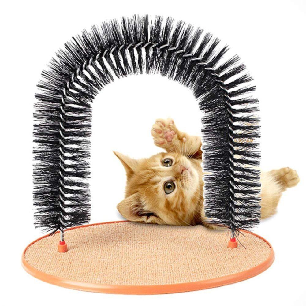Wear-resistant Hair Brush Cat Scratching Toy Kittens Interactive Toys  Cat  Supplies