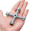 31GJ 4 Way Wrench Multi-Functional for Plumbers Cabinet