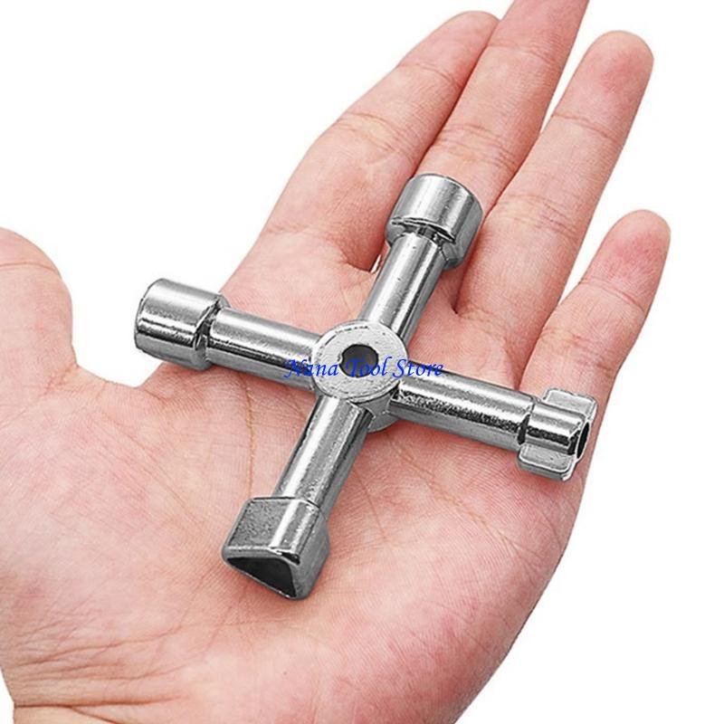 31GJ 4 Way Wrench Multi-Functional for Plumbers Cabinet