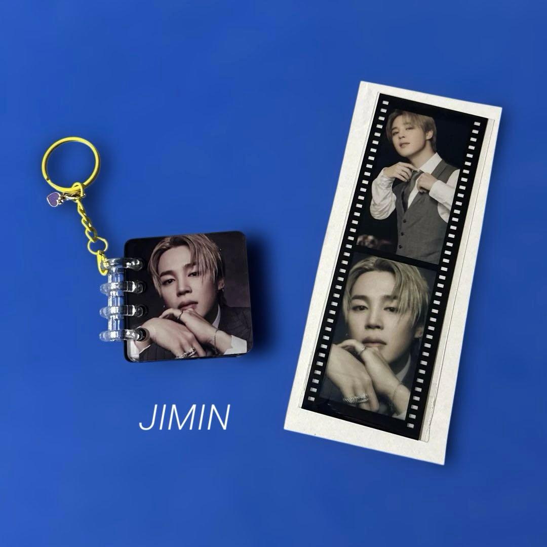 

[USED] BTS JIMIN Acrylic Photo Album Keychain/Film Bookmark
