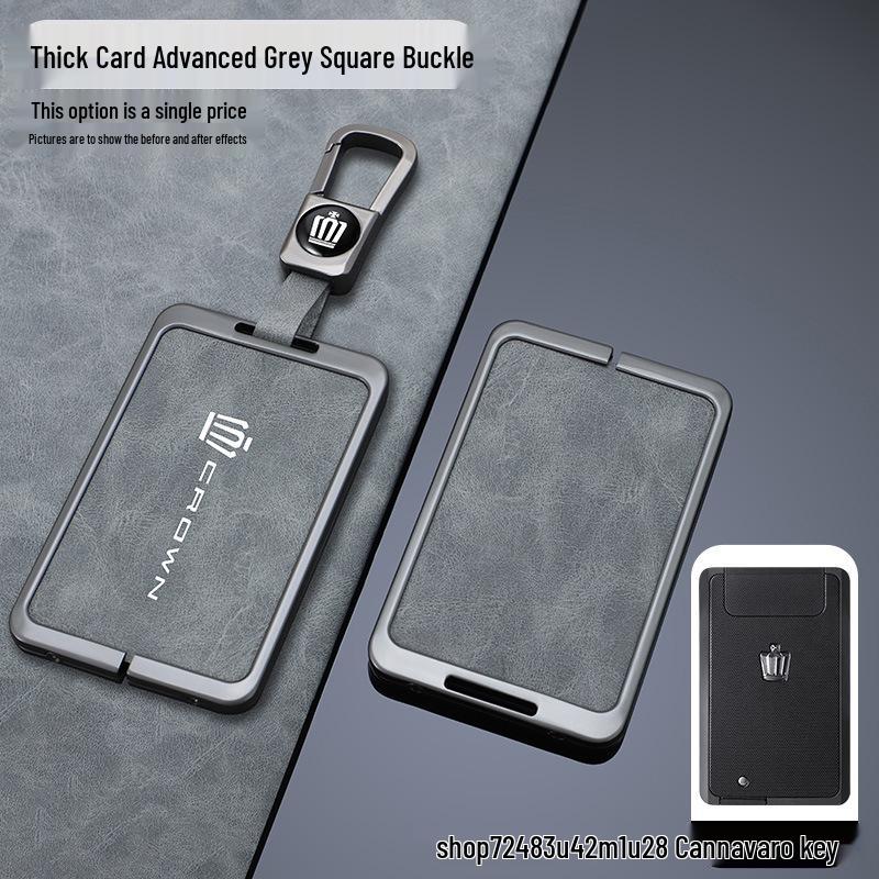 Applicable Crown Card Key Case for 12th/13th/14th Gen Cars - Protective Shell with Buckle for Remote Control