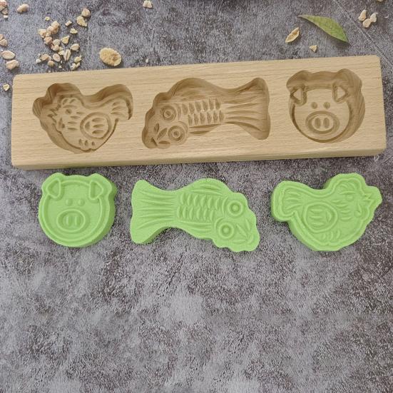 Vzorované vykrajovátka na cukroví potravinářská kvalita Bez BPA Čokoládový dýňový koláč s hladkým okrajem embosovací forma Kuchyňské doplňky