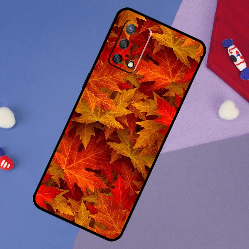 

Autumn Leaves Case For Oppo A60 A80 A40 A6 A5 Pro A15 A16 A17 A57 A94 A74 A54 A76 A96 A18 A38 A58 A78 A98 OPPO A15