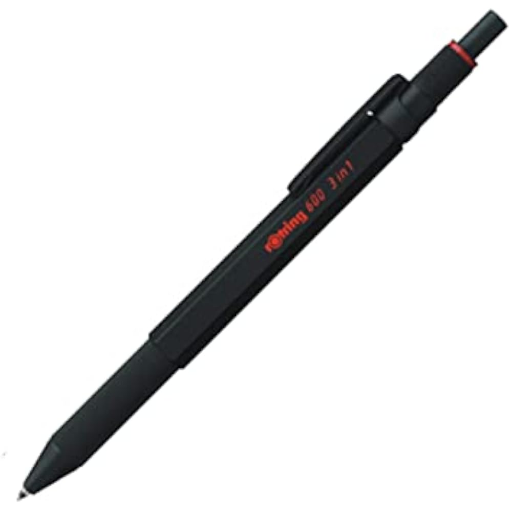 ROTRING Rotling 600 3 in 1 Black Twist Type 2121116 Regular Imported Product