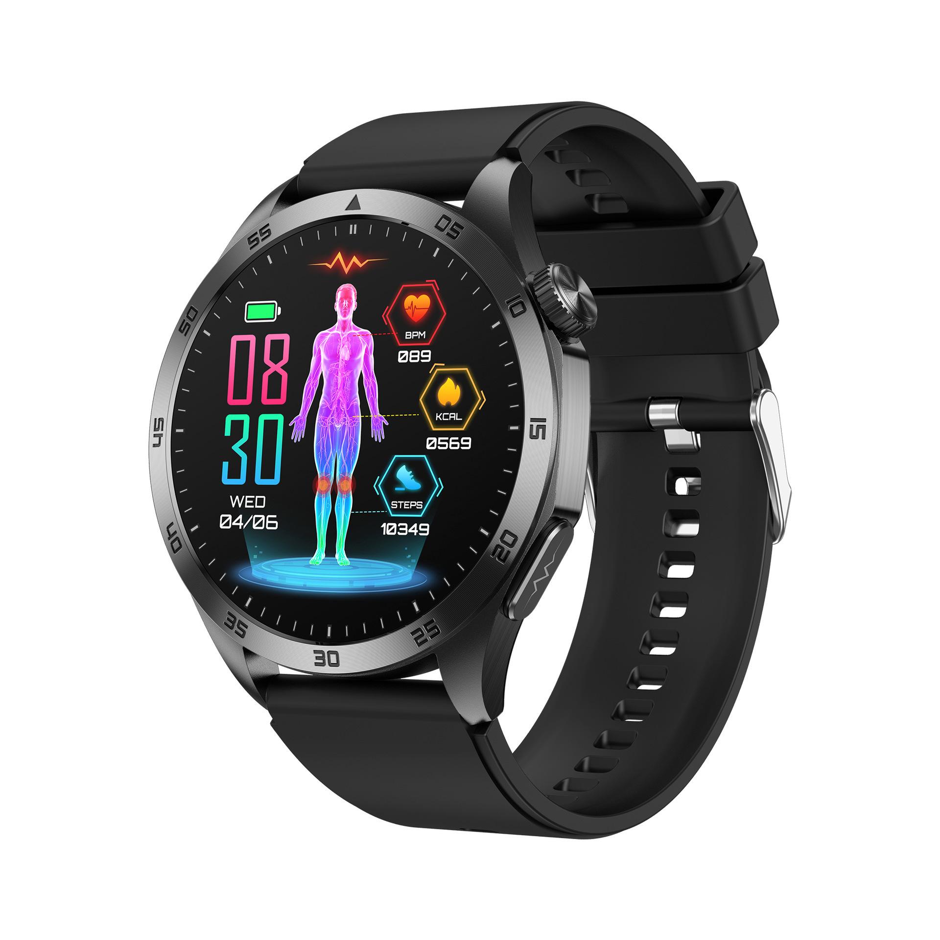 

Smart Watch ET485 Men 1.43inch Amoled HD Large Screen ECG Measurement Health Monitor BT Call Sport Fitness Tracker Smartwatch серебряный