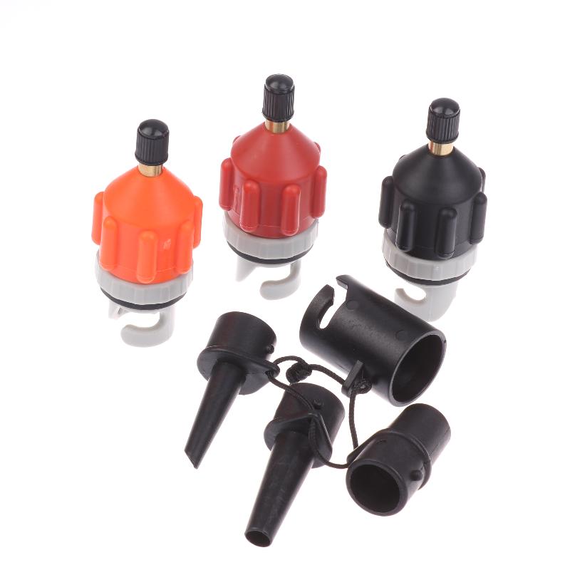Luftventiladapter für Sup-Board aufblasbarer Pumpenadapter Paddelboot Kajak Luftventil Pumpe Reifen Luftanschluss Kombi-Kit
