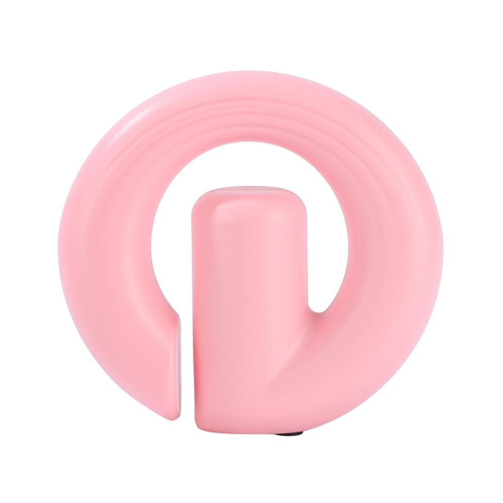 Portable Cordless Massager Ring Ergonomic Muscle Handheld Massager Deep Tissue Massage розовый
