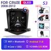 9.7" Android 12 Carplay Car Radio for Chevrolet Cruze J300 2008 - 2012 Multimedia Player 2 Din GPS Stereo DVD Head Unit