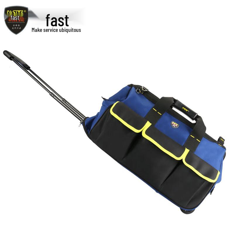FASITE Heavy-Duty Rolling Oxford Tool Bag 16-20 inch