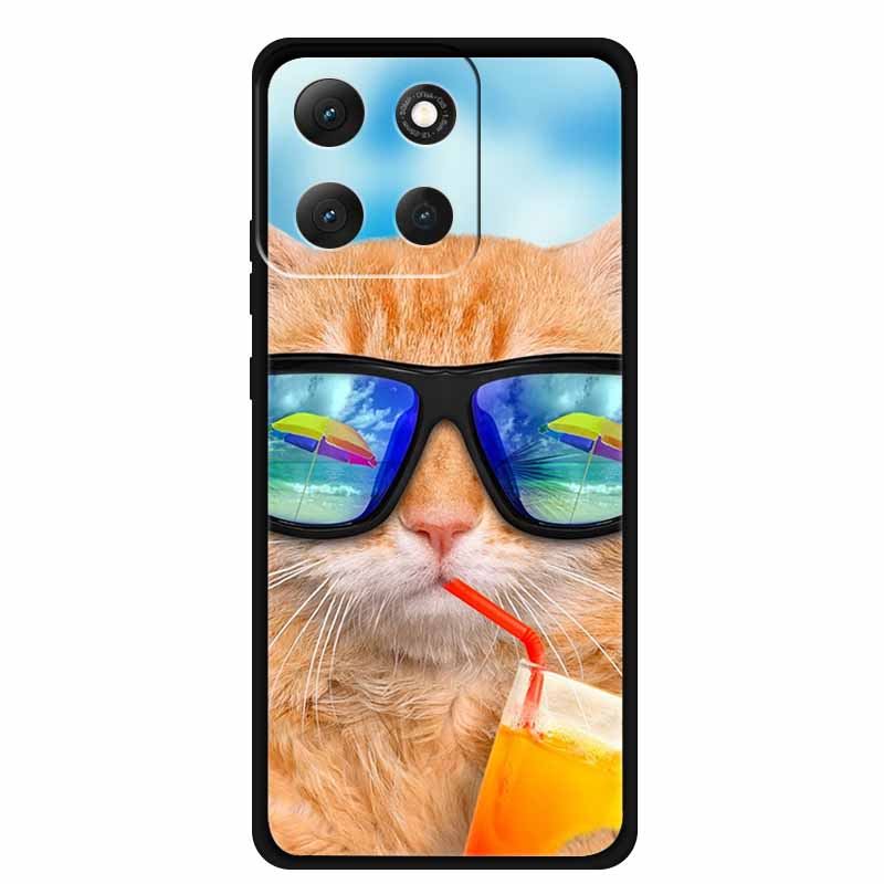 Für Motorola Moto G86 Power 5G Hülle G 86 Power Weiche TPU Silikon Rückseitenabdeckungen Für Moto G86 Power Tiere Bemalt Tiger Löwe Coque