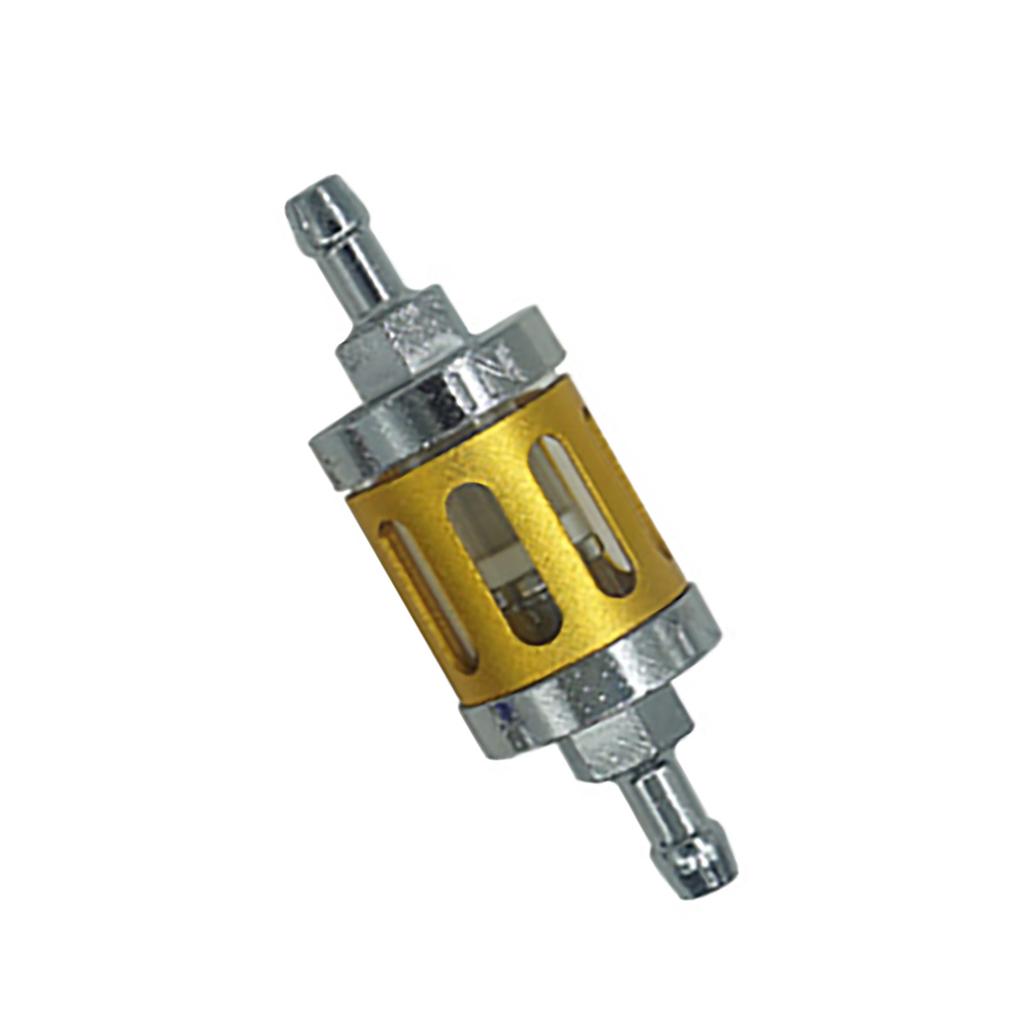 Oil Filter Strong Strength Metal Golden Powerful Filtering Stain Resistant Rust Proof Fuel Filter
