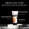 Everteen Radiance Bikini Line Hair Remover Creme With Charcoal, Kojic Acid And Vitamin C - 50g