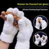 Wenwan Nano Glaze White Cotton Gloves for Polishing Buddhist Beads
