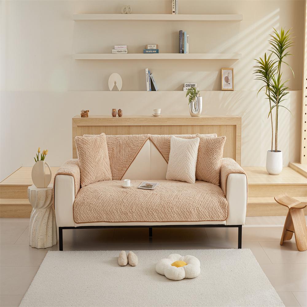 New High-end Non-slip Cushion Winter Cream Wind Thickened Cloth