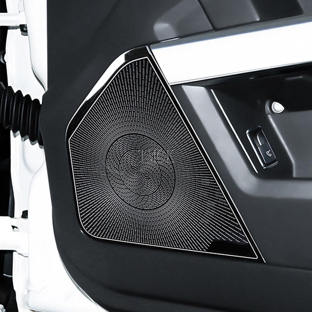 For Mercedes Benz GLK Class X204 2008-2015 Car Front Rear Door Window A-pillar Triangle Tweeter Audio Speaker Cover Trim Frame KM5