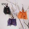 Colgantes de Celebración Festiva, Adornos de Muñeca Bruja de Halloween, Gato Espeluznante Calabaza Estilo Lindo Decoraciones de Habitación Decoración para Árbol, Hogar