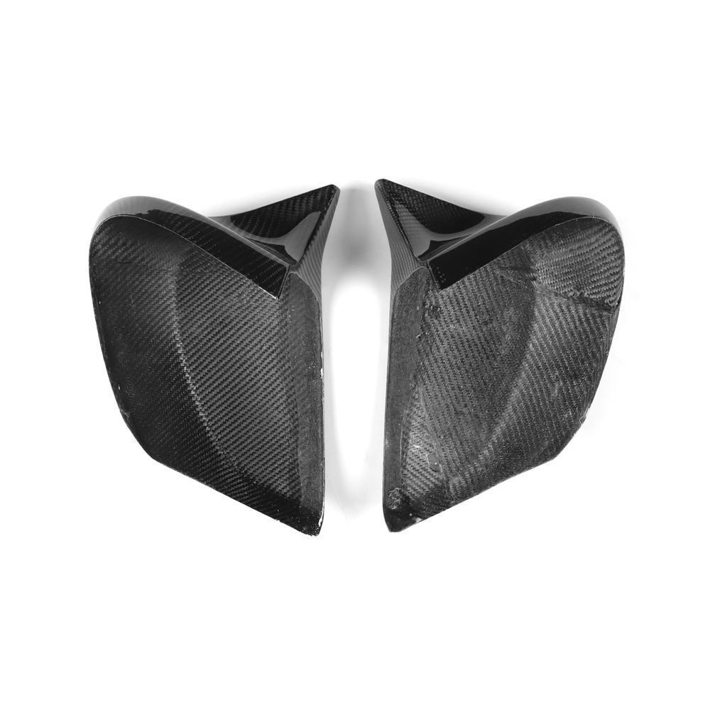 Real Carbon Fiber Side Mirror Cover Caps For Corvette C8 22-24