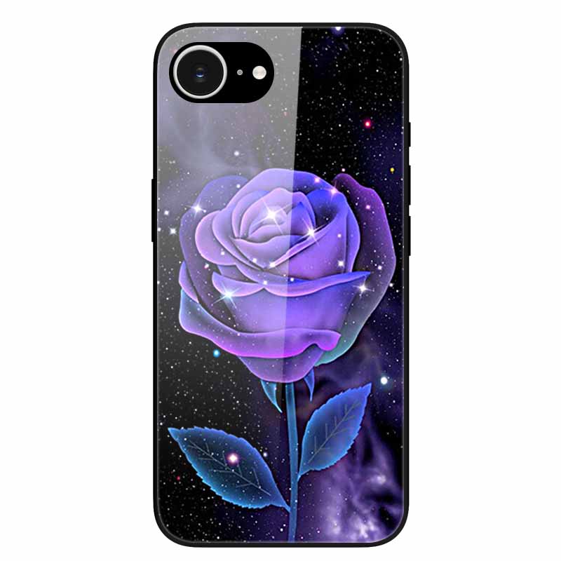 Tempered Glass Phone Cases For iPhone 16e 2025 Case Silicon Bumper Hard PC Back Cover Shell for iPhone SE (2025) / for iPhone16e
