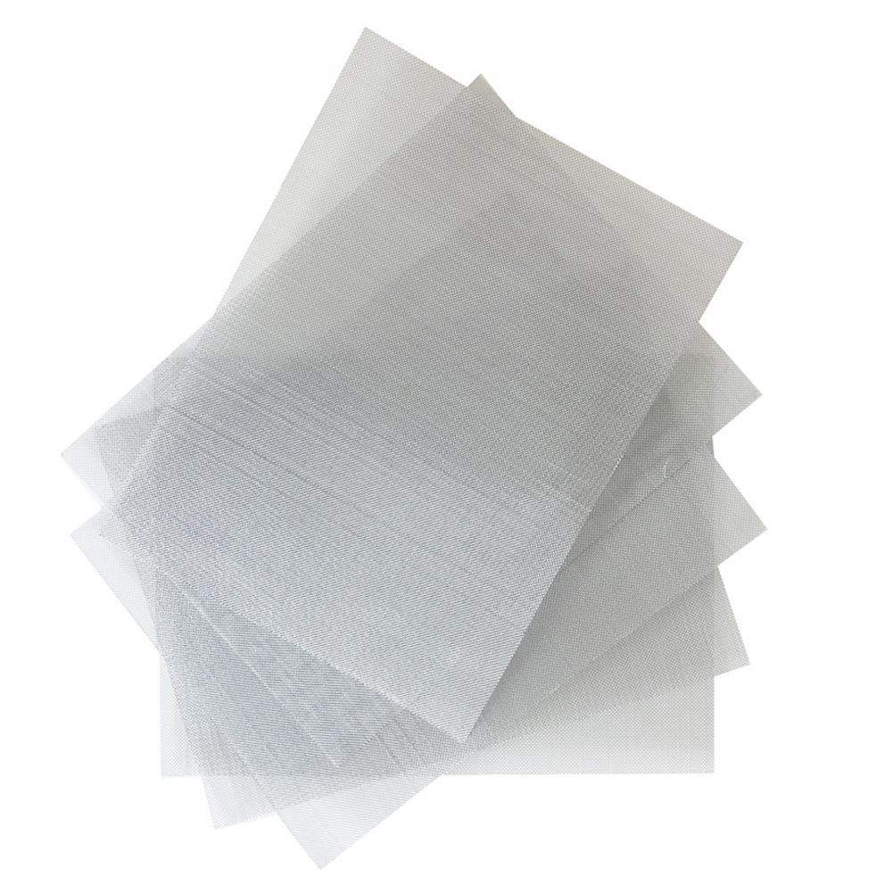 5 stk Universal rustfritt stål bilstøtfanger reparasjonsnett plast crack reparasjon hull reparasjon netting nett for støtfanger kropp panserventiler