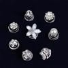 12Pcs Bridal  Pearl Flower Spiral Twist Hair Pins Clips Wedding Jewelry Bride Headdress Women Hair Accessories