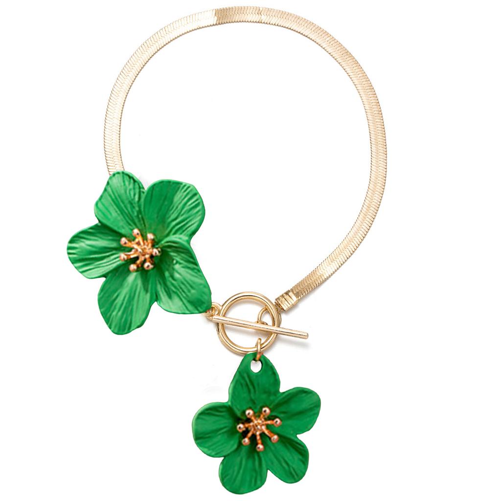 Κομψό Αστράγαλο με Λουλούδια για Γυναίκες Ρυθμιζόμενο 27cm Καλοκαιρινό Κόσμημα Δώρο Ανθεκτικό Κράμα Ελαφρύ Αξεσουάρ Αστραγάλου με Λουλούδι