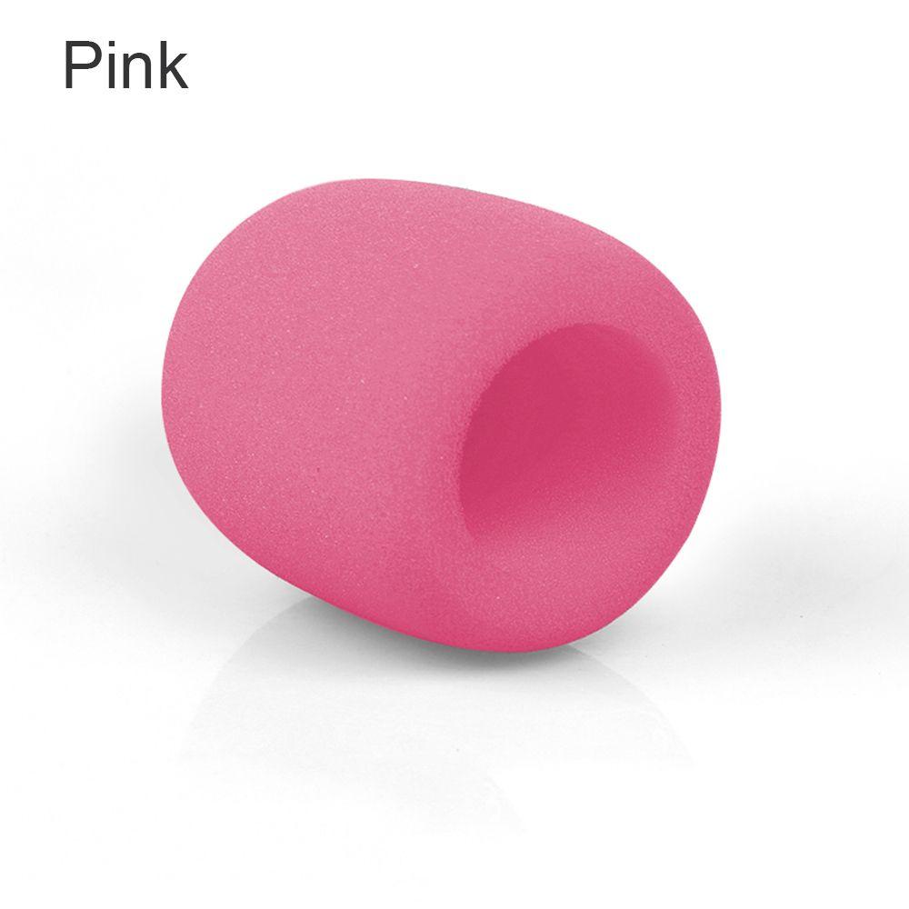 

Professional Studio Thicken Soft Cap Microphone Protective Cover рожевий
