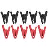 10pcs Electric Test Clip Good Electrical Conductivity Corrosion Resistance Power Test Accessories 30A 1000V