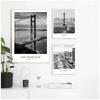 Black White Canvas Painting World City Landscape Paris London New York Poster Prints Nordic Style Wall Art Picture Home Decor