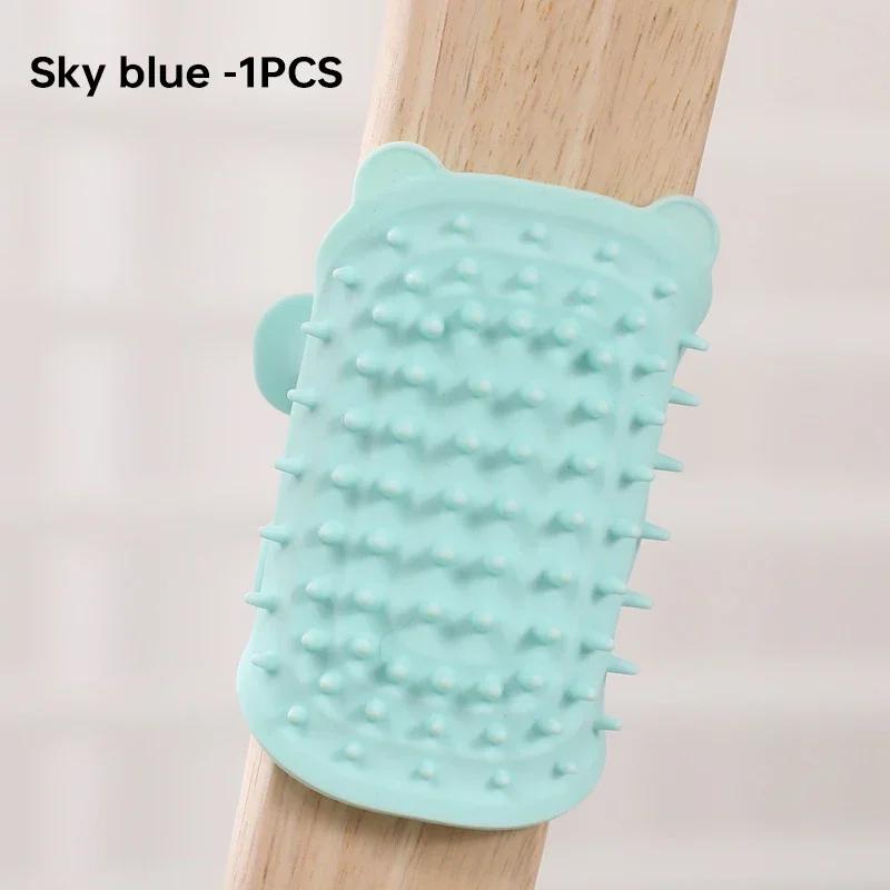 Cat Scratching Comb Silicone Table Leg Scratching Tool Cat Hair Removal Massage Brush Cat Toy Self Cleaning Soothing Pet Supplie