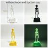 Luminous Fish Tank Dance Skull Bubbler Movable Skeleton Fish Tank Bubbler  Aquatic Products