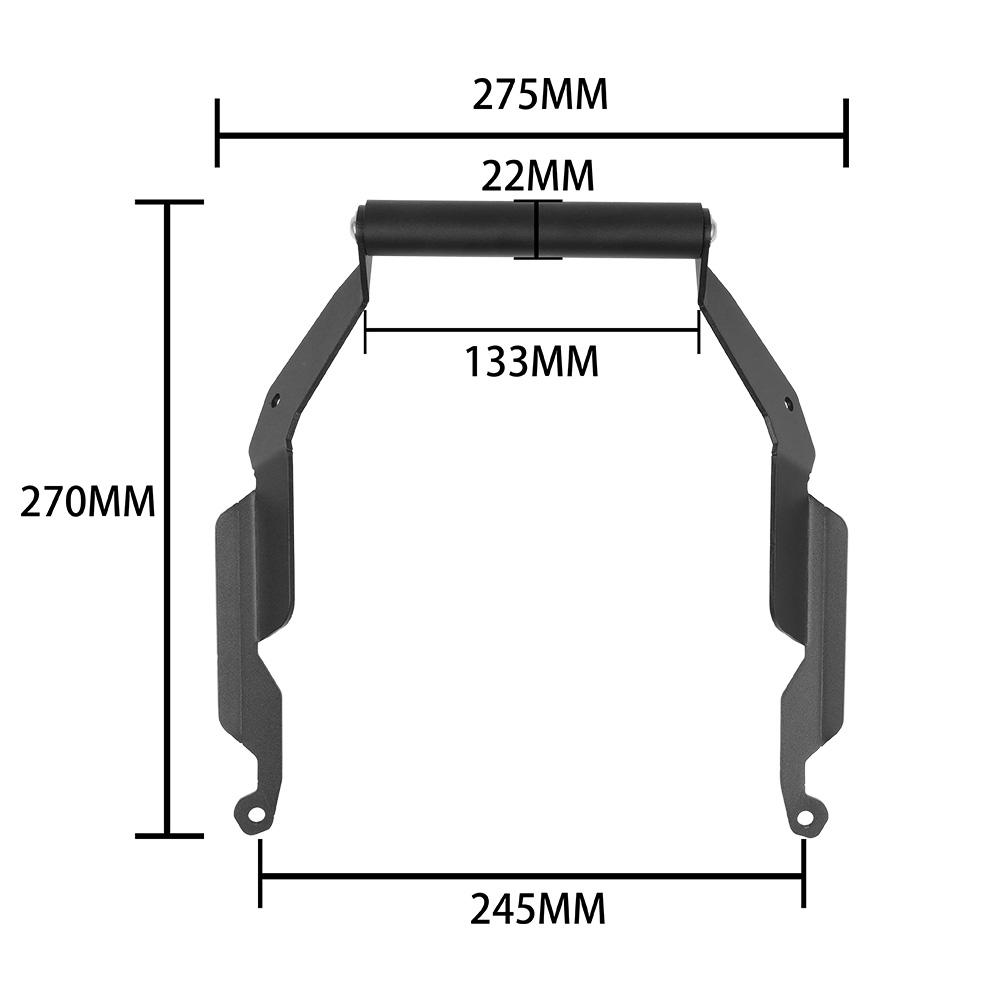 

Motorcycle GPS Navigation Bracket Phone Stand Holder Handlebar Extension For YAMAHA XMAX300 XMAX 300 X-MAX300 Tech Max 2025 армія зелений колір