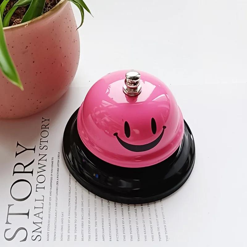 New 1PC Call Bell Desk Kitchen Hotel Counter Reception Festival Bells Small Dining Bell Table Summoning Bell Party Supplies