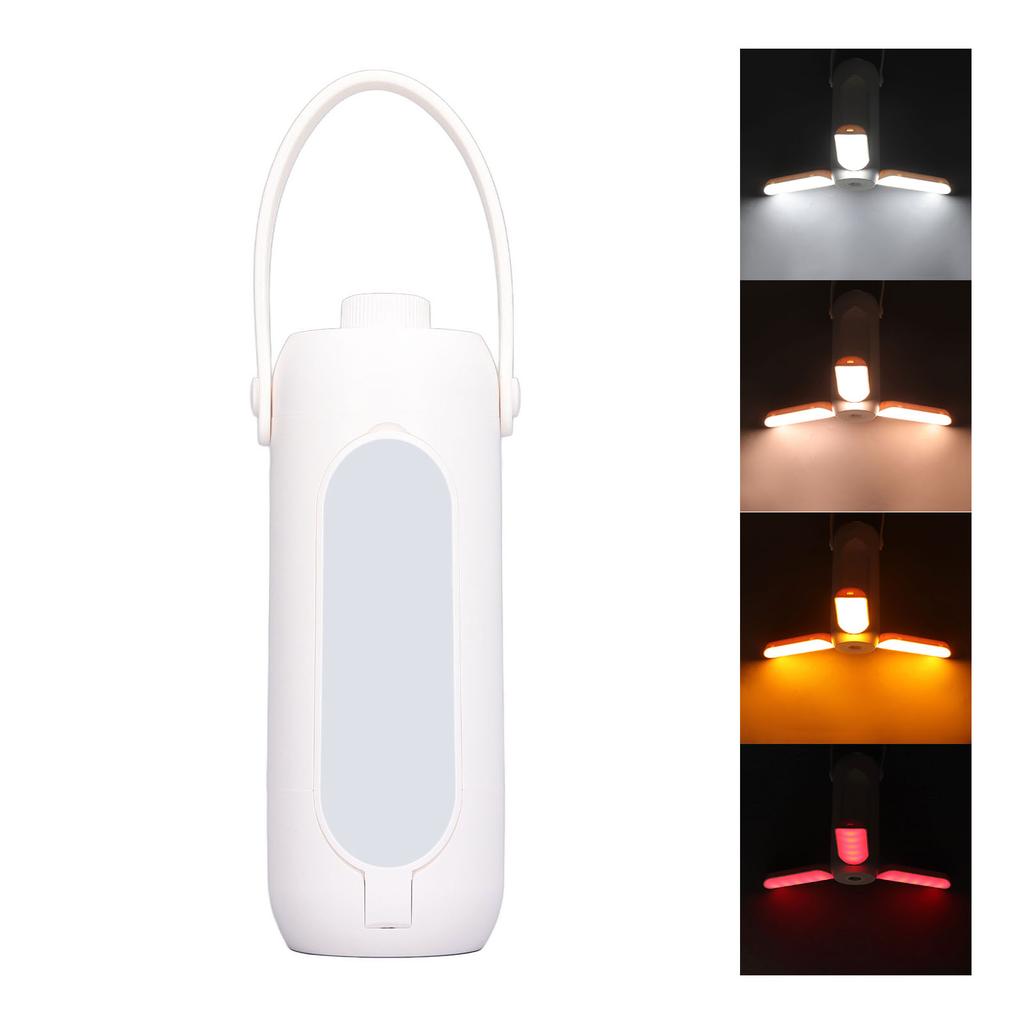 Folding Camping Lights Camping Lantern USB Rechargble 10000mAh Dimmable Hanging Handle Tent Lamps for Travel