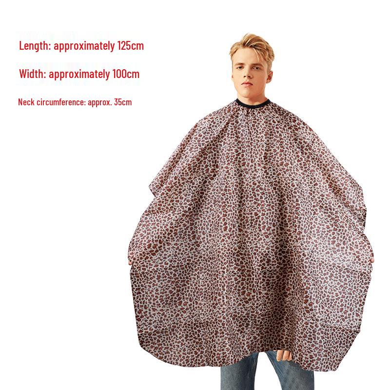 Парикмахерская накидка с мультяшным узором для стрижки, окрашивания и химической завивки