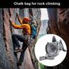 Gray Color Flannel Shark Chalk Bag Stuffed Animal Design Shark Shape Rock Climbing Bag Flannel Material Stuffed Animal Bag