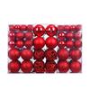 100-Piece Christmas Ball Ornament Set with Gift Box, 3-6 Christmas Tree Hanging Decorations for Home