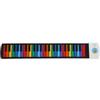 Rollup Piano Silicone 49 Keys Roll Up Piano Keyboards Hand Roll Piano Educational Gifts