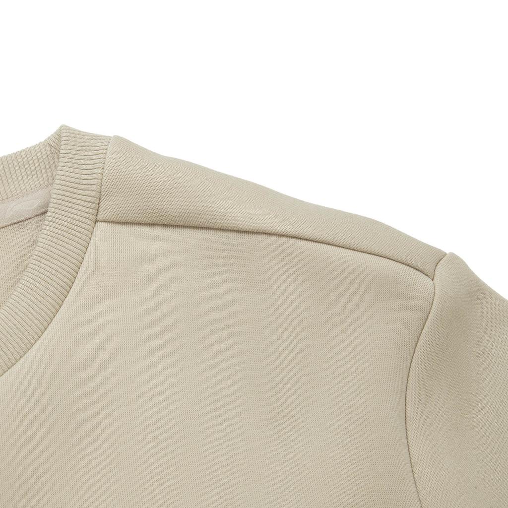 Li Ning Fitness Series Rundhalsad Broderad Logotyp Sweatshirt Herr sweatshirt AWDV615-4