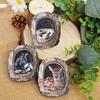 Yousheng Tree Hole Animal Refrigerator Magnet Wooden Animal Fridge Magnet Home Office Kitchen Cabinet Locker Whiteboard Decoration