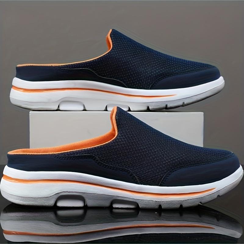 Men Loafers Mule Half Sneakers Outdoor Casual Walking Backless Shoes