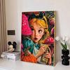 Disney 5D DIY Diamond Painting Alice in Wonderland Retro Print Style Illustration Embroidery Mosaic Cross Stitch Home Decor Gift Crafts