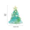 Resin Christmas Tree Ornament Ocean Theme DIY Stylish Christmas Tree Decoration for Window Tabletop