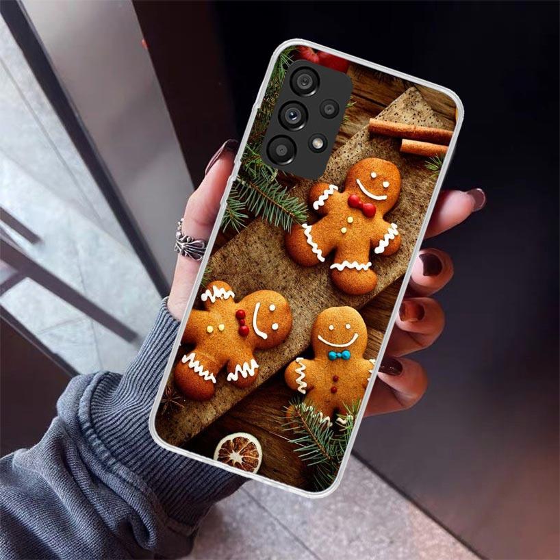 

Cute Cookie Man Phone Case For Samsung Galaxy A12 A52S A42 A32 A22 A51 A50 Note 20 Ultra 10 S10 Plus A71 A70 A31 A30 A10S Galaxy Samsung A22 5G