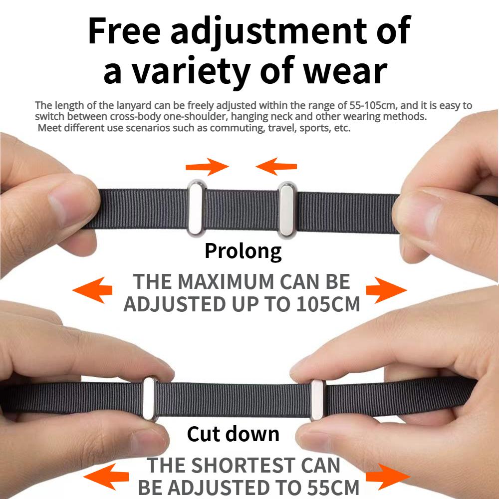 Hülle Magnetisches Umhängeband Crossbody Verstellbares Nackenband Multifunktionales Umhängeband Für IPhone 17 Magnetisches Umhängeband Für iPhone17 Pro Zubehör