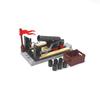 MOC Military Building Blocks Figure Napoleon Wars Soldier Accessories Weapon Cannon Sandbag Army Pirate Mini Brick gift X003 DIY